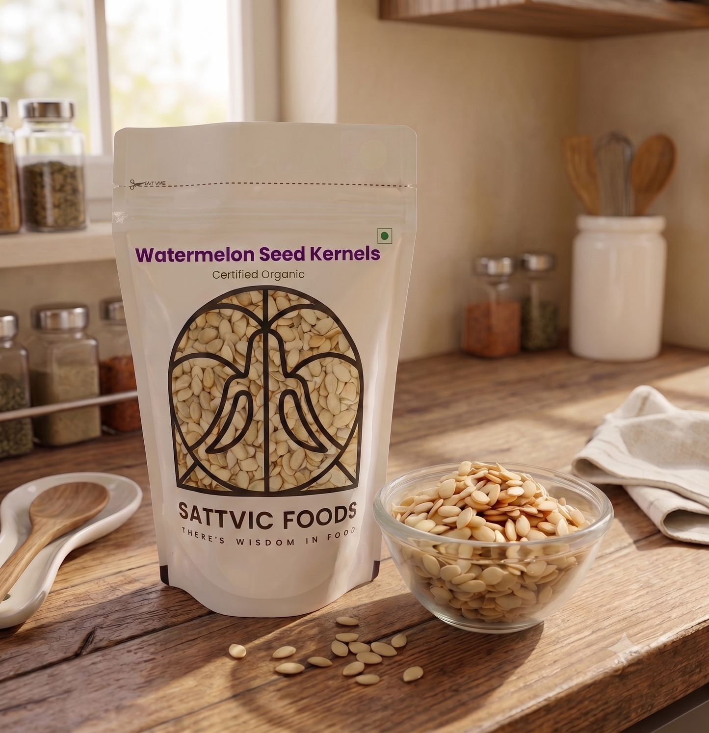 Sattvic Foods Watermelon Seeds