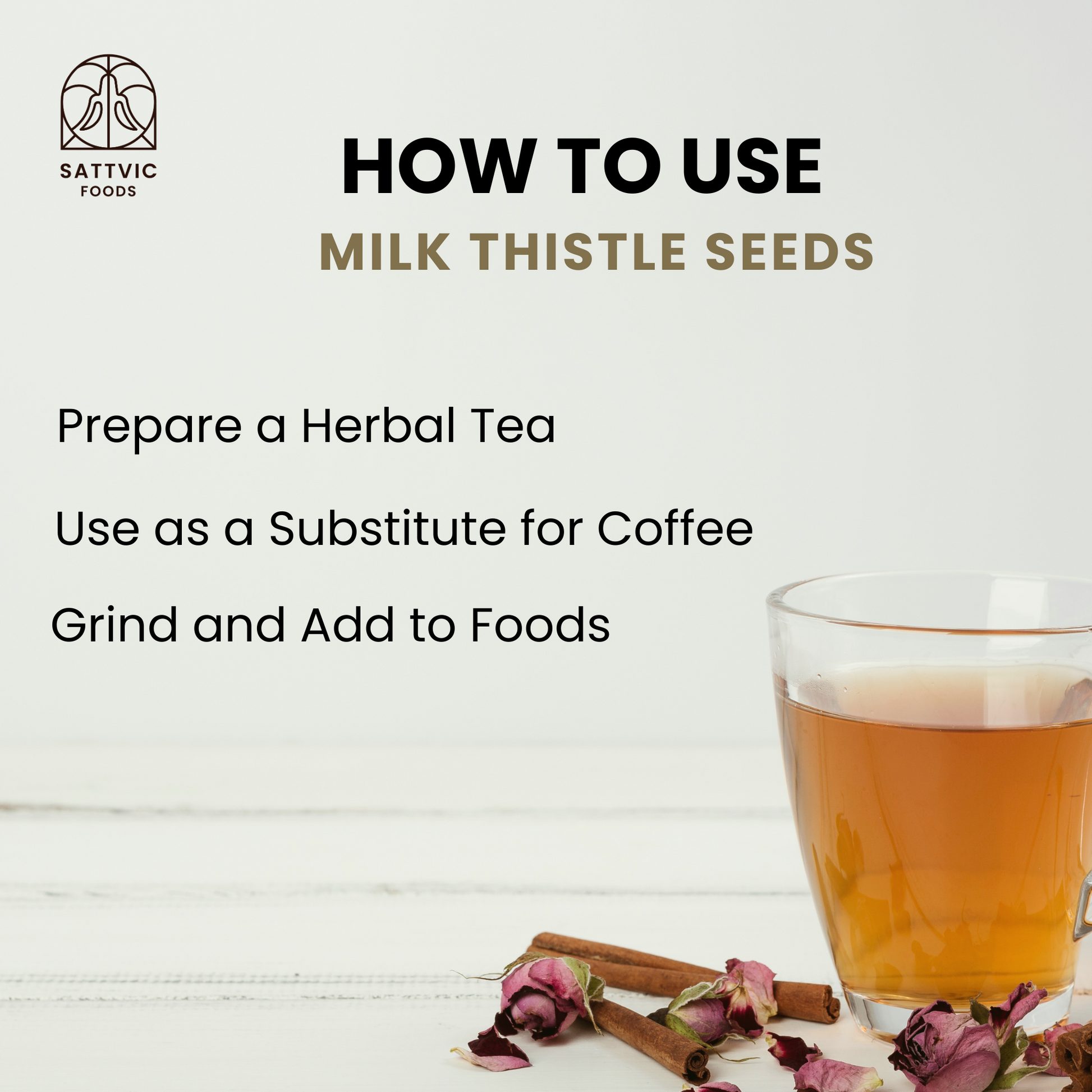 Milk Thistle Seeds | Natural Liver detoxifier