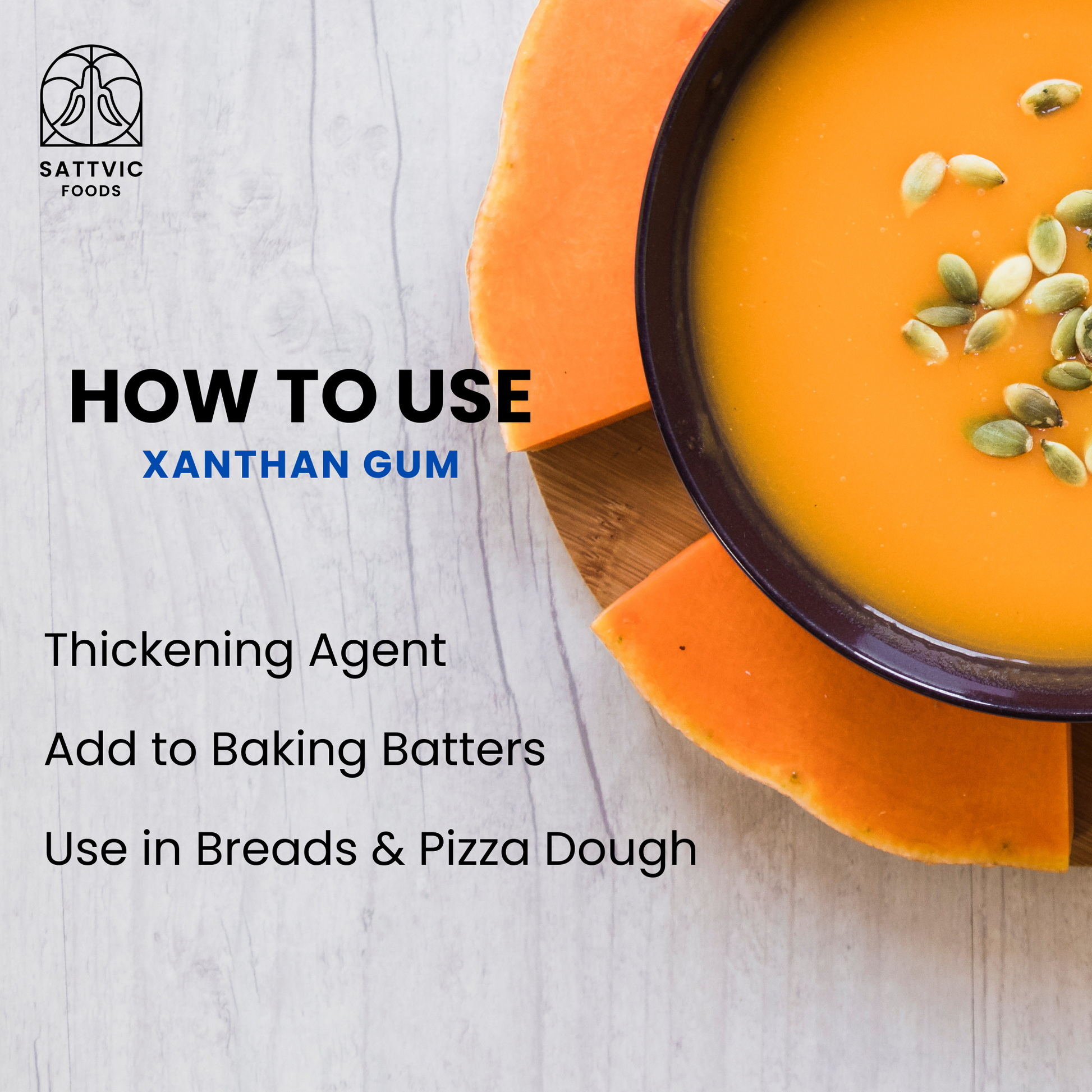 Xanthan Gum (Gluten-free/Vegan thickening)
