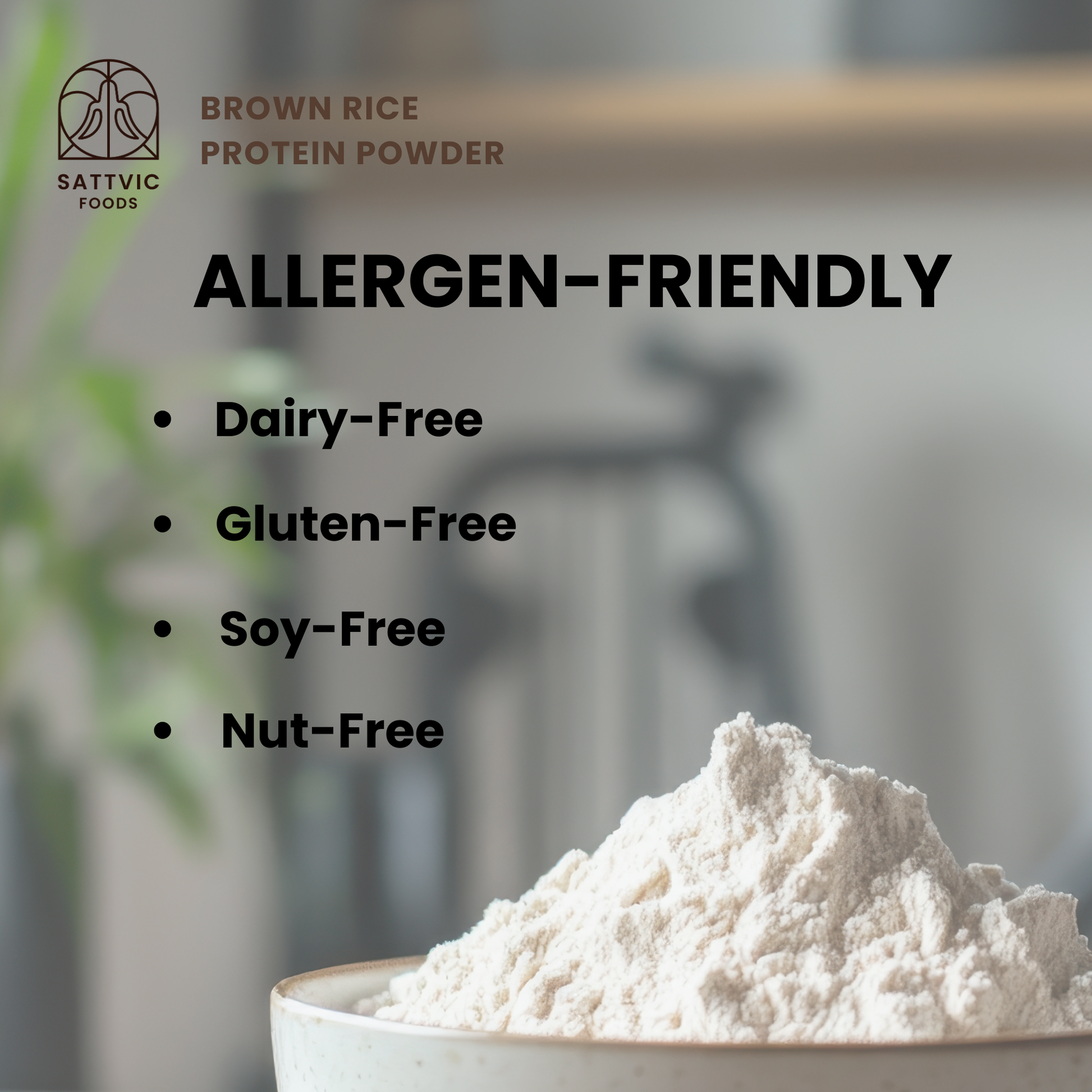 Brown Rice Protein Powder | Organic, Vegan & Unflavoured