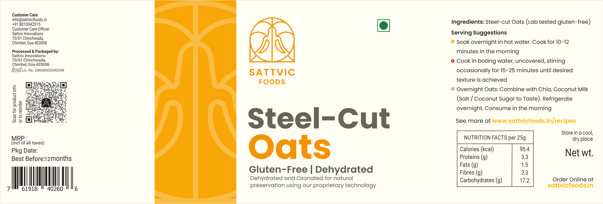 Oat Flour | Stone-Ground, Whole-Grain & Gluten-Free