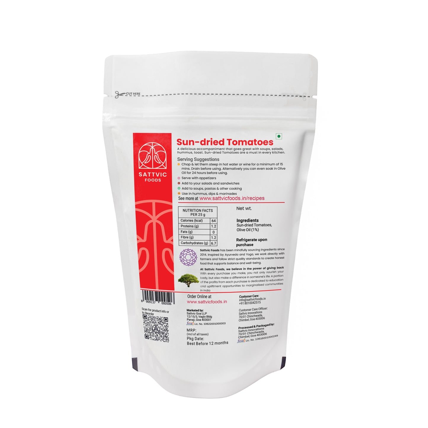 Sun-Dried Tomatoes | Indian Origin | 1% Olive Oil