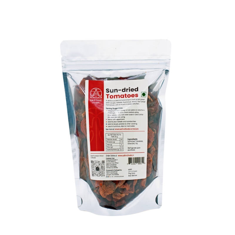 Sun-Dried Tomatoes | Indian Origin | 1% Olive Oil
