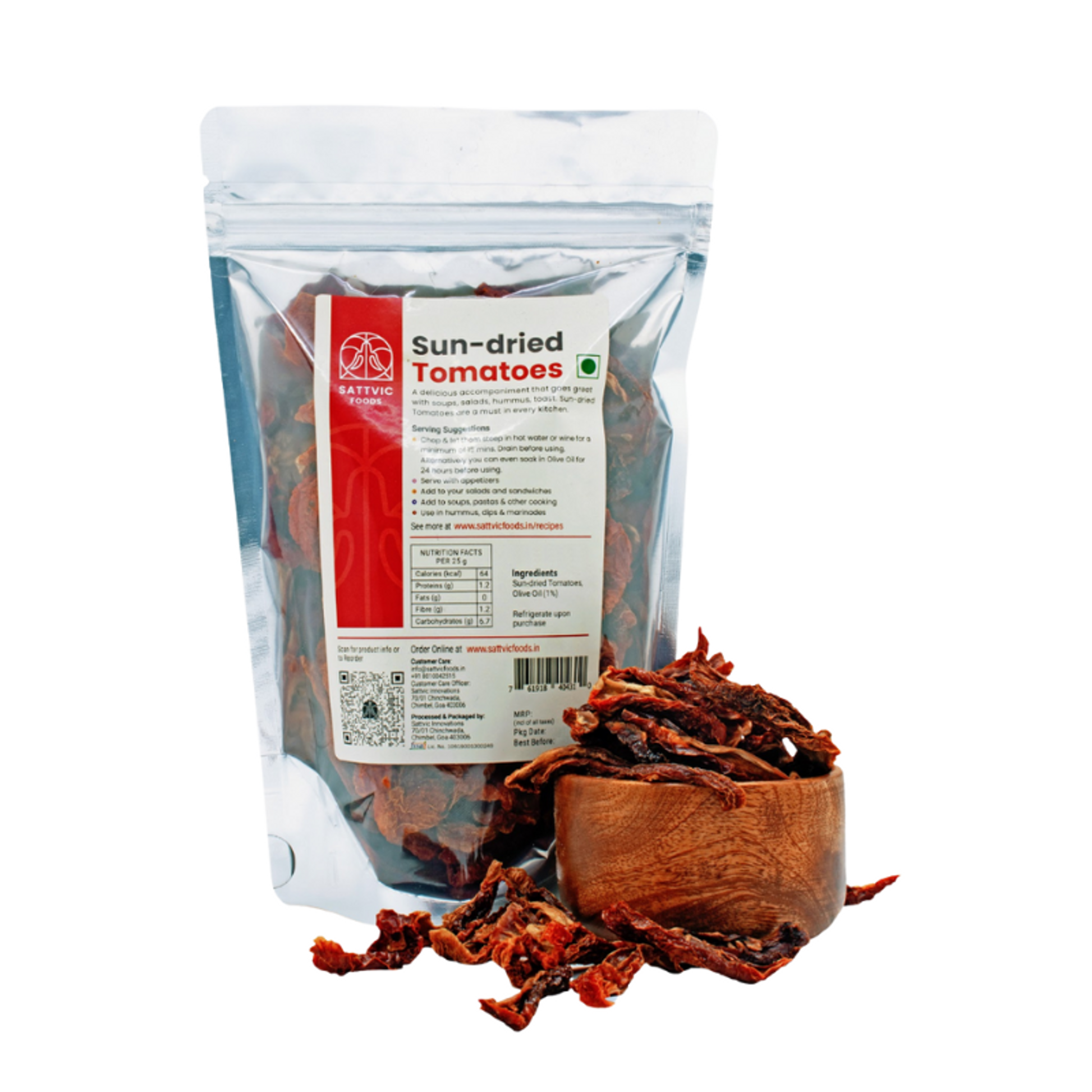 Sun-Dried Tomatoes | Indian Origin | 1% Olive Oil