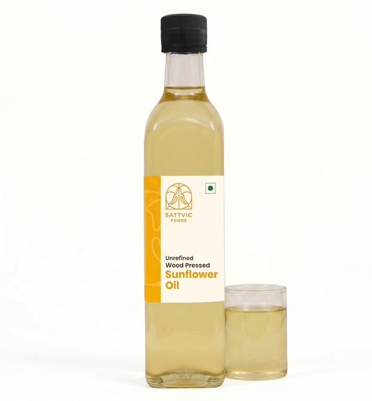 Sunflower Oil | Wood-Pressed, Unrefined, NON-GMO