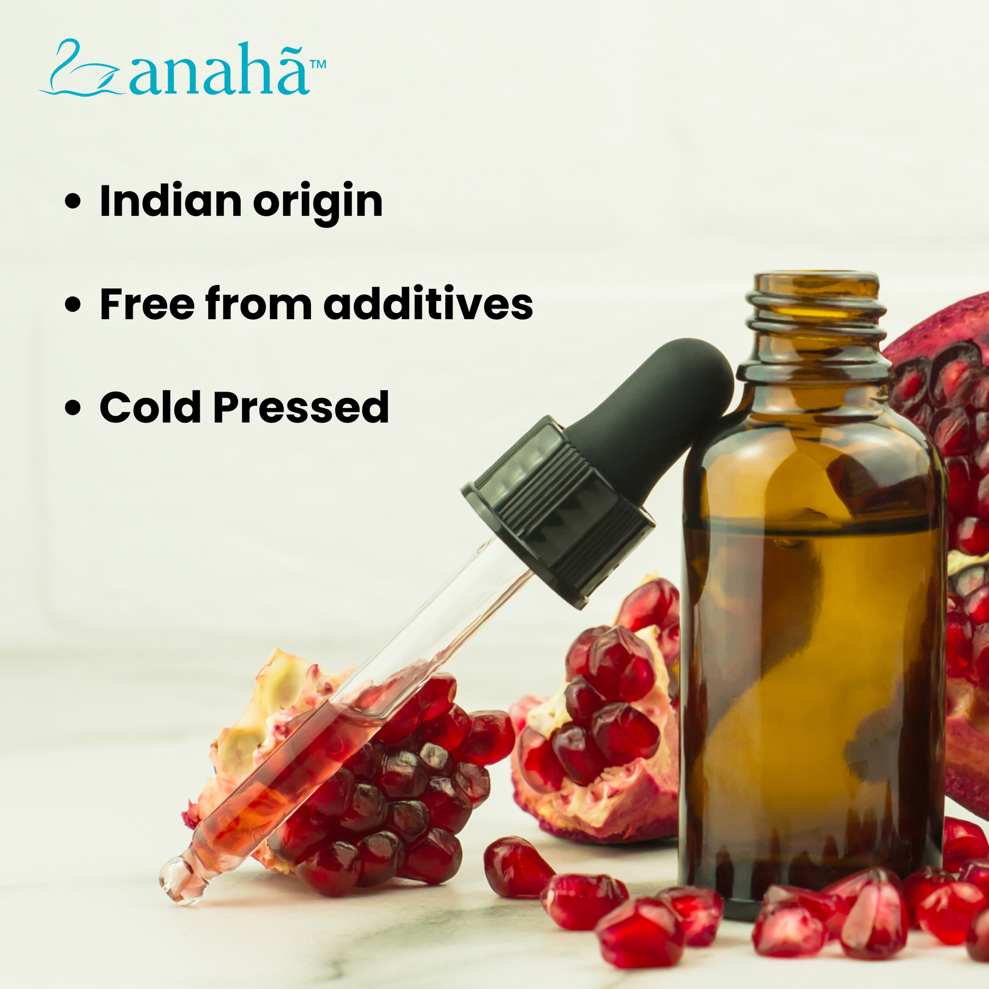 Pomegranate Oil | Skin Texture & Anti-aging