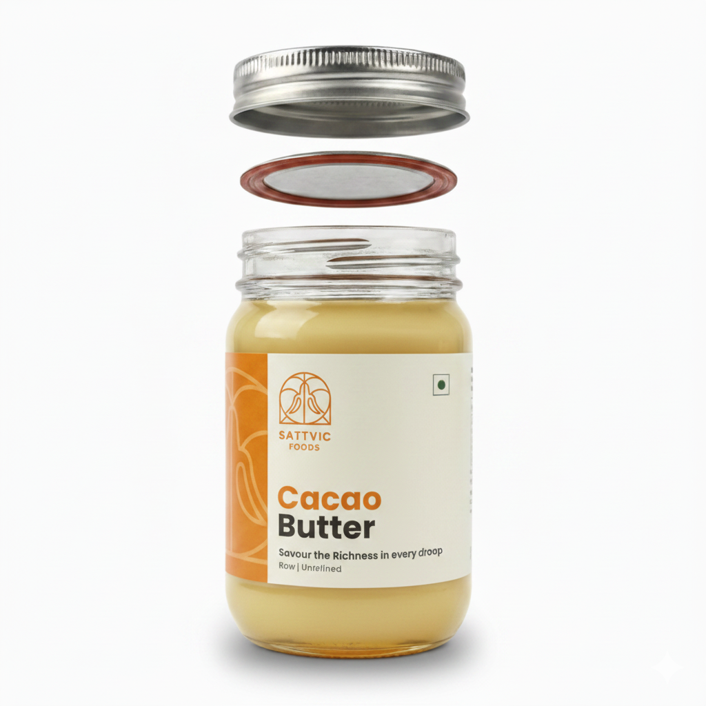 Unrefined Cacao Butter | Prime-Pressed & Food-Grade