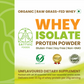 Organic Whey Isolate 90% | High Protein-Low Lactose