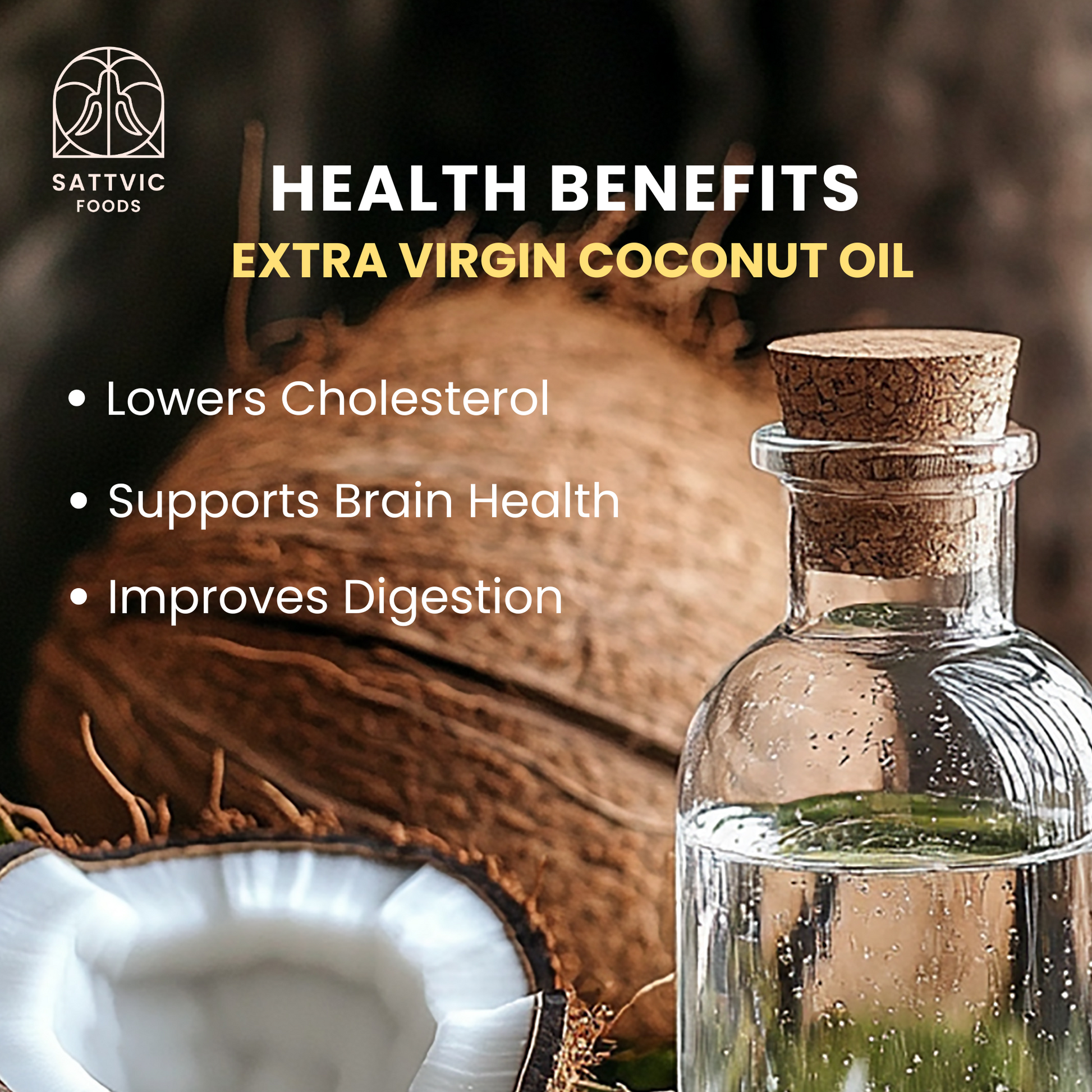 Organic Wet-Milled Cold Pressed Coconut Oil