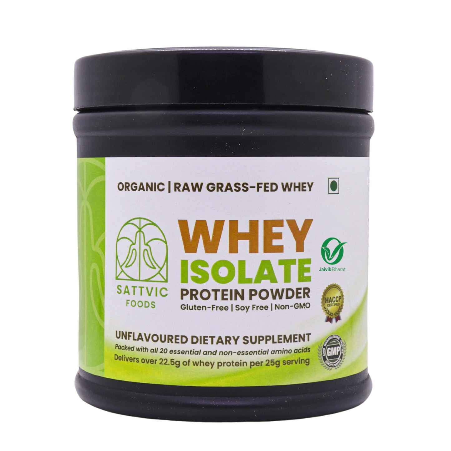 Organic Whey Isolate 90% | High Protein-Low Lactose