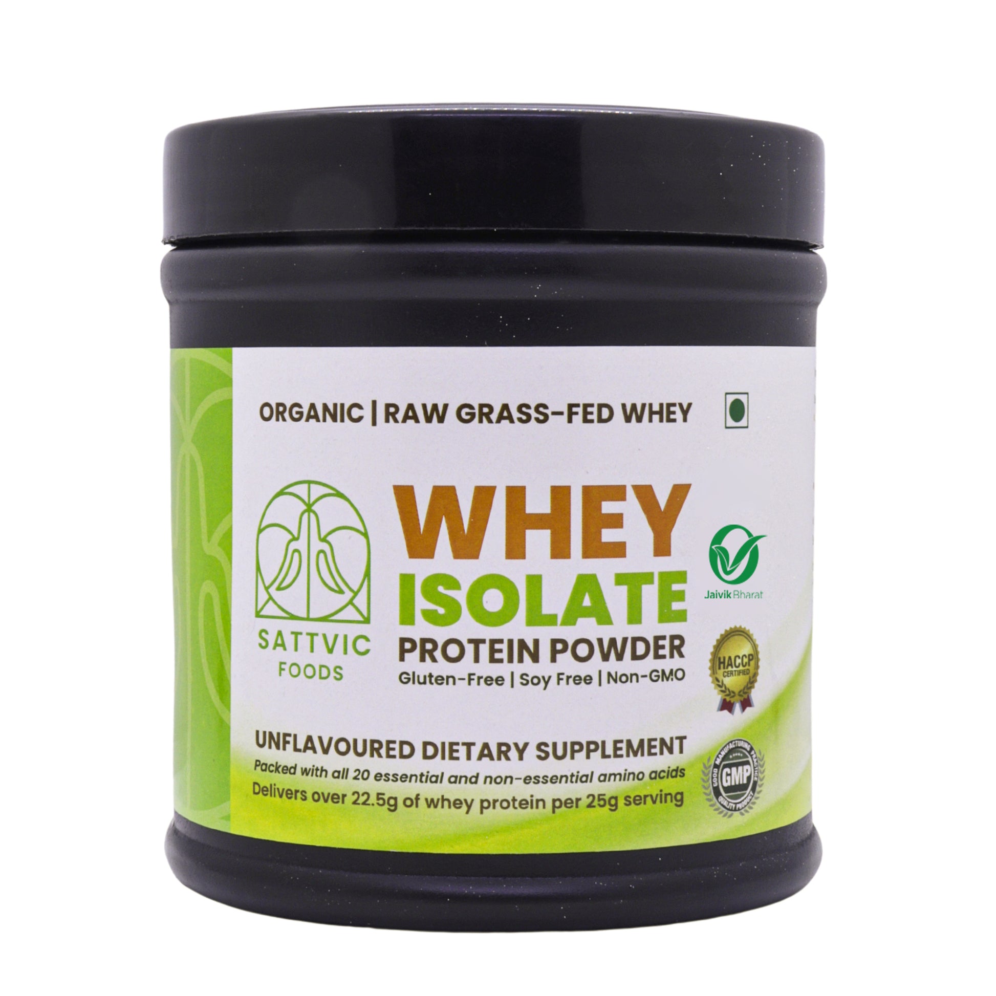 Organic Whey Isolate 90% | High Protein-Low Lactose