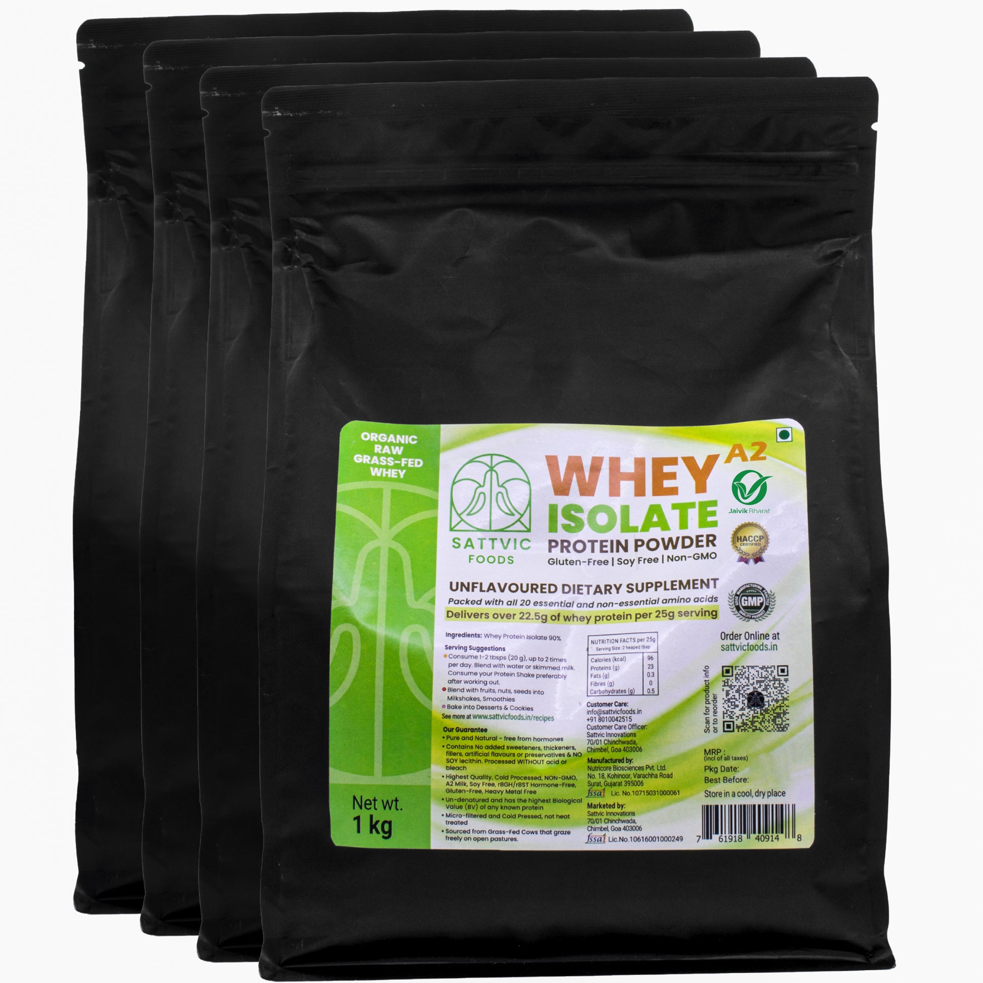 Organic A2 Whey Isolate 90%