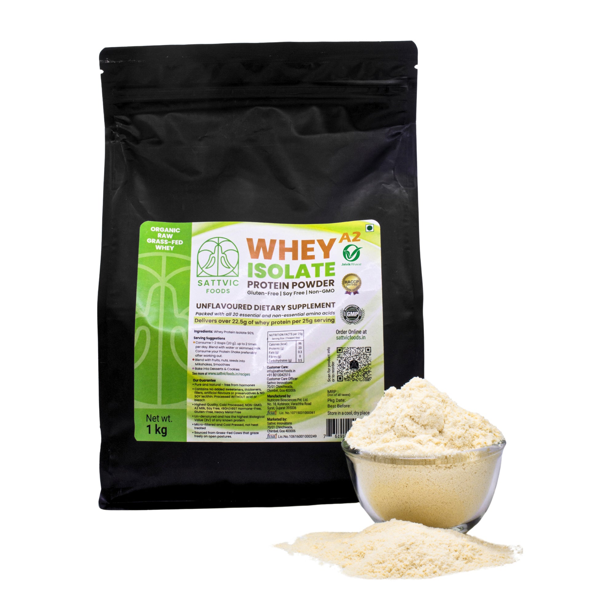 Organic A2 Whey Isolate 90%