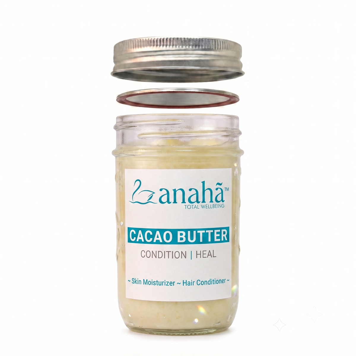 Raw Cacao Butter | Unrefined | Antioxidant-Rich | Cosmetic