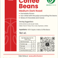 Organic Arabica Coffee Beans | Medium Dark Roast