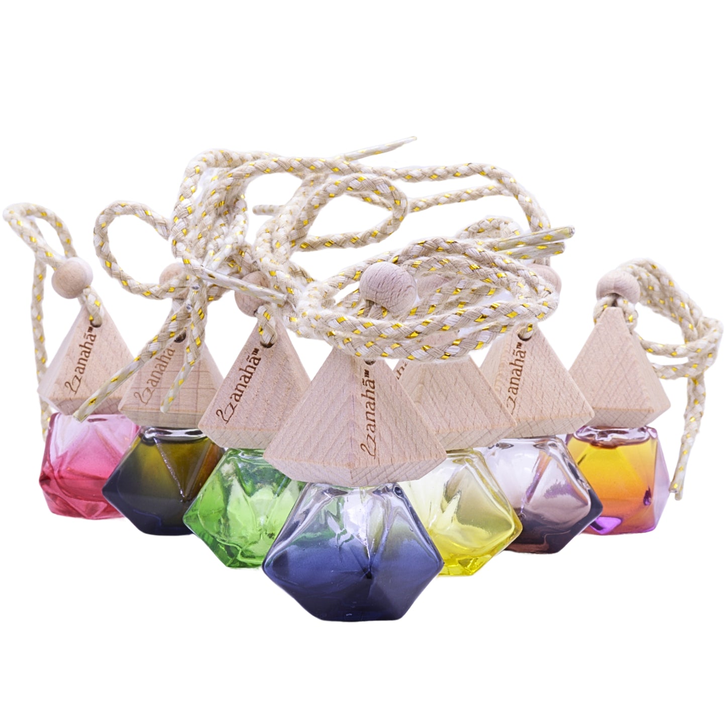 Aromatherapy Car Hanging Diffuser / Air Freshener (with pure essential oil) Anaha