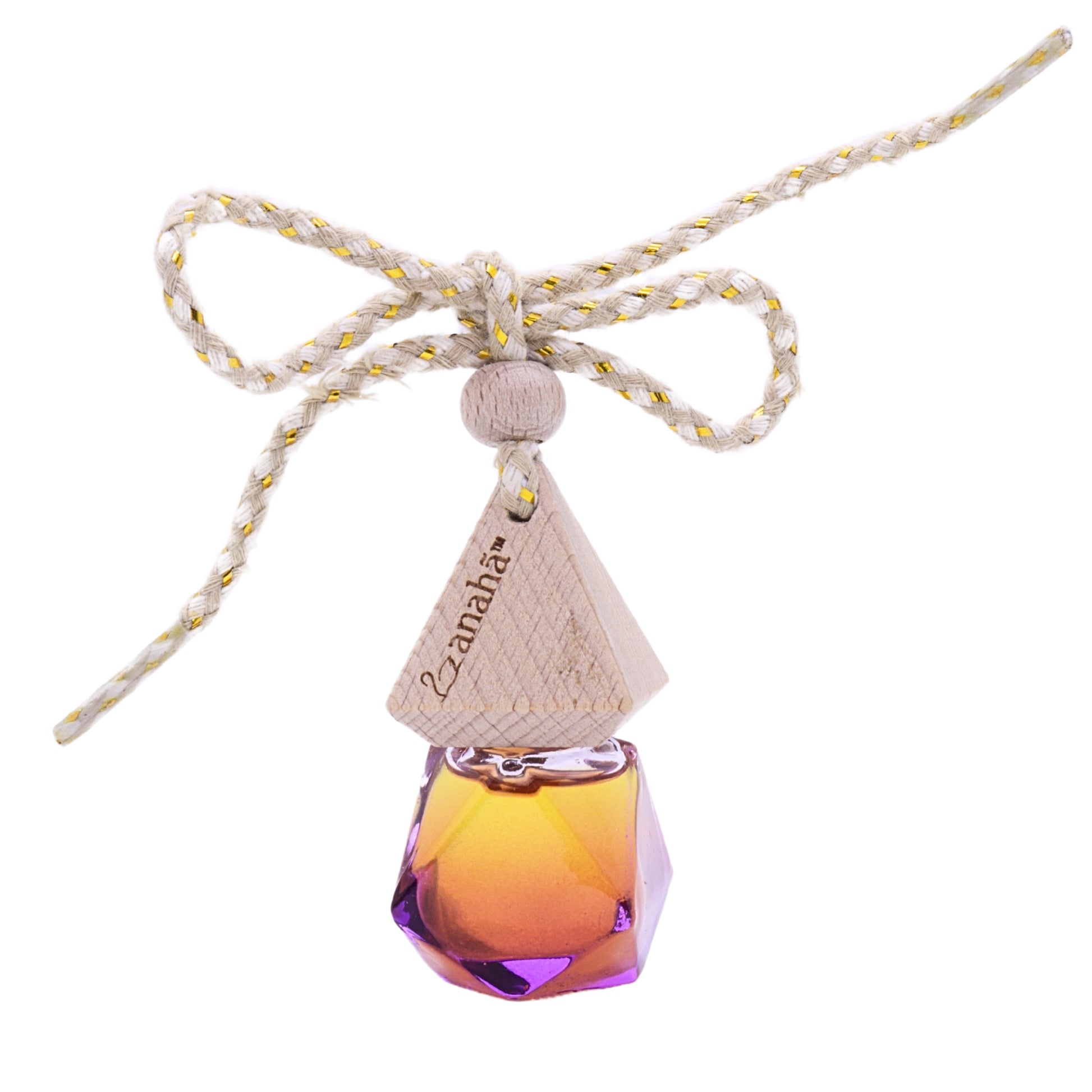 Aromatherapy Car Hanging Diffuser / Air Freshener (with pure essential oil) Anaha