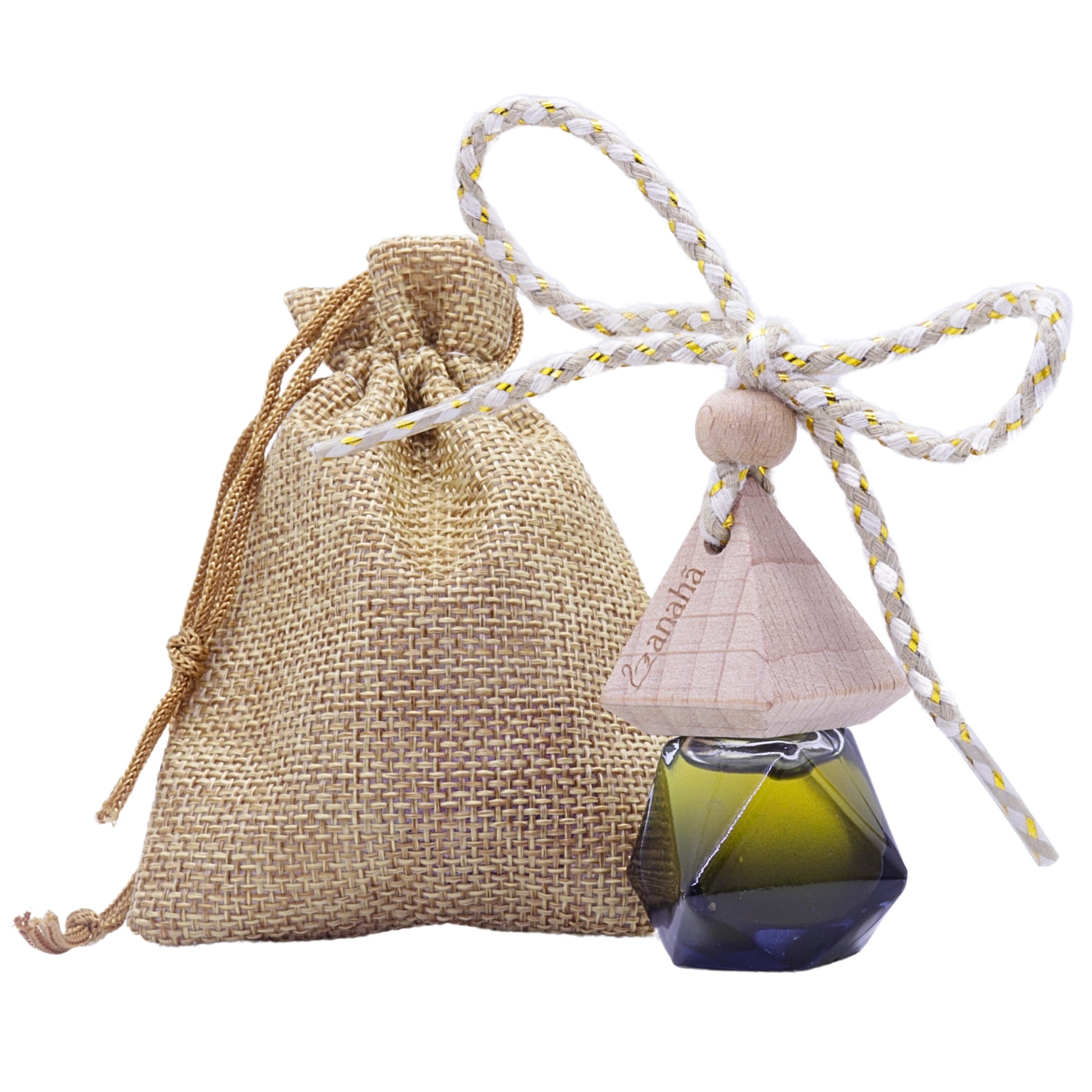Aromatherapy Car Hanging Diffuser / Air Freshener (with pure essential oil) Anaha