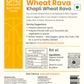 Emmer Wheat Semolina / Khapli Rava | Certified Organic