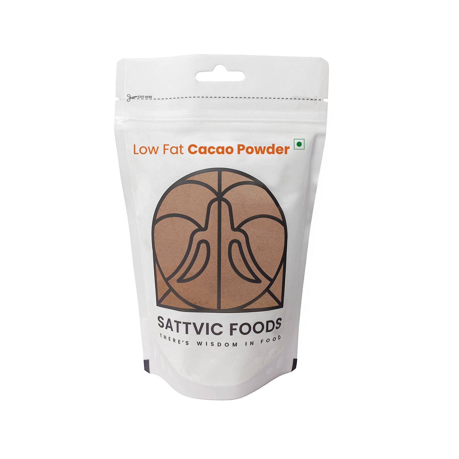 Low-Fat Cacao Powder | Indian Origin & Non-Alkalized – Sattvic Foods