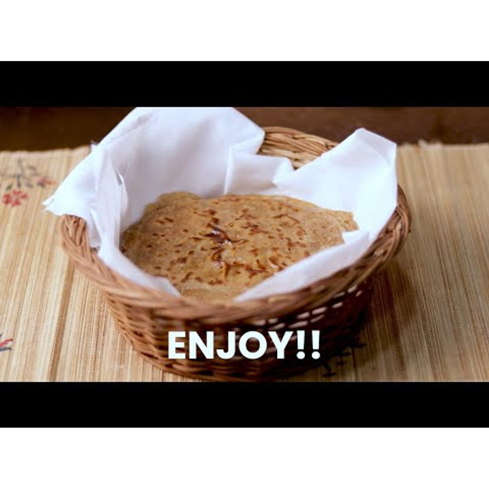 How to make khapli flour roti