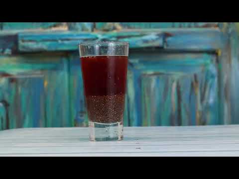 Chia seed summer detix drink