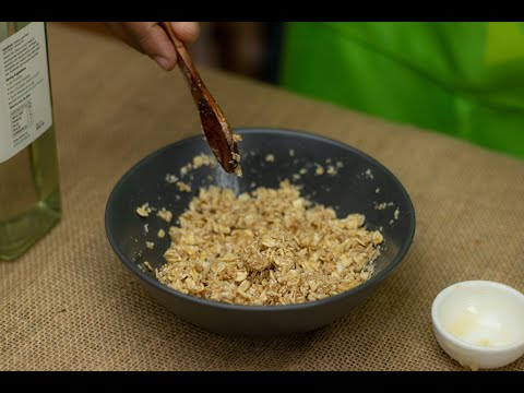 Oatmeal body scrub