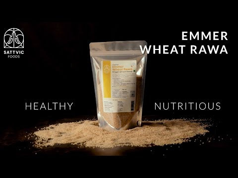 Sattvic Foods khapli wheat rava