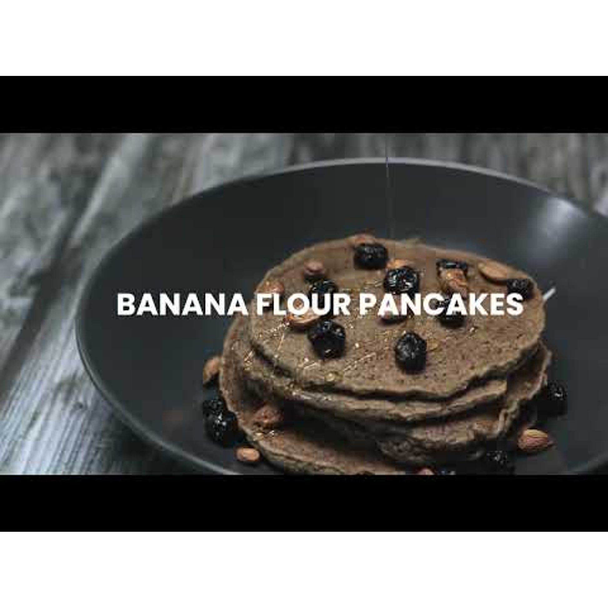 Banana Flour Pancakes
