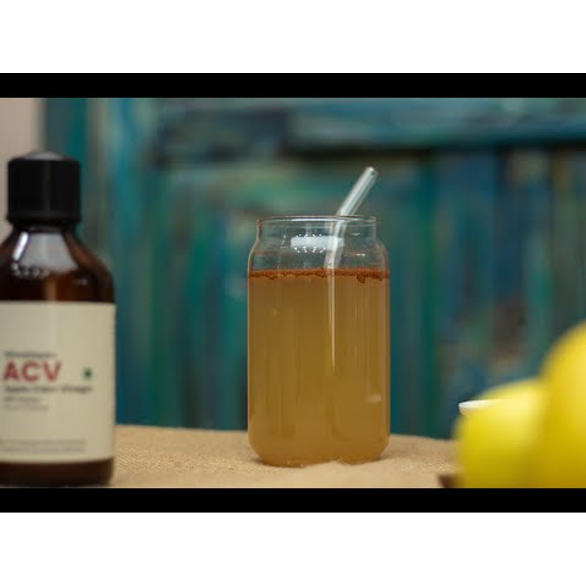 Apple cider vinegar drink with Kashmiri Wildflower Honey