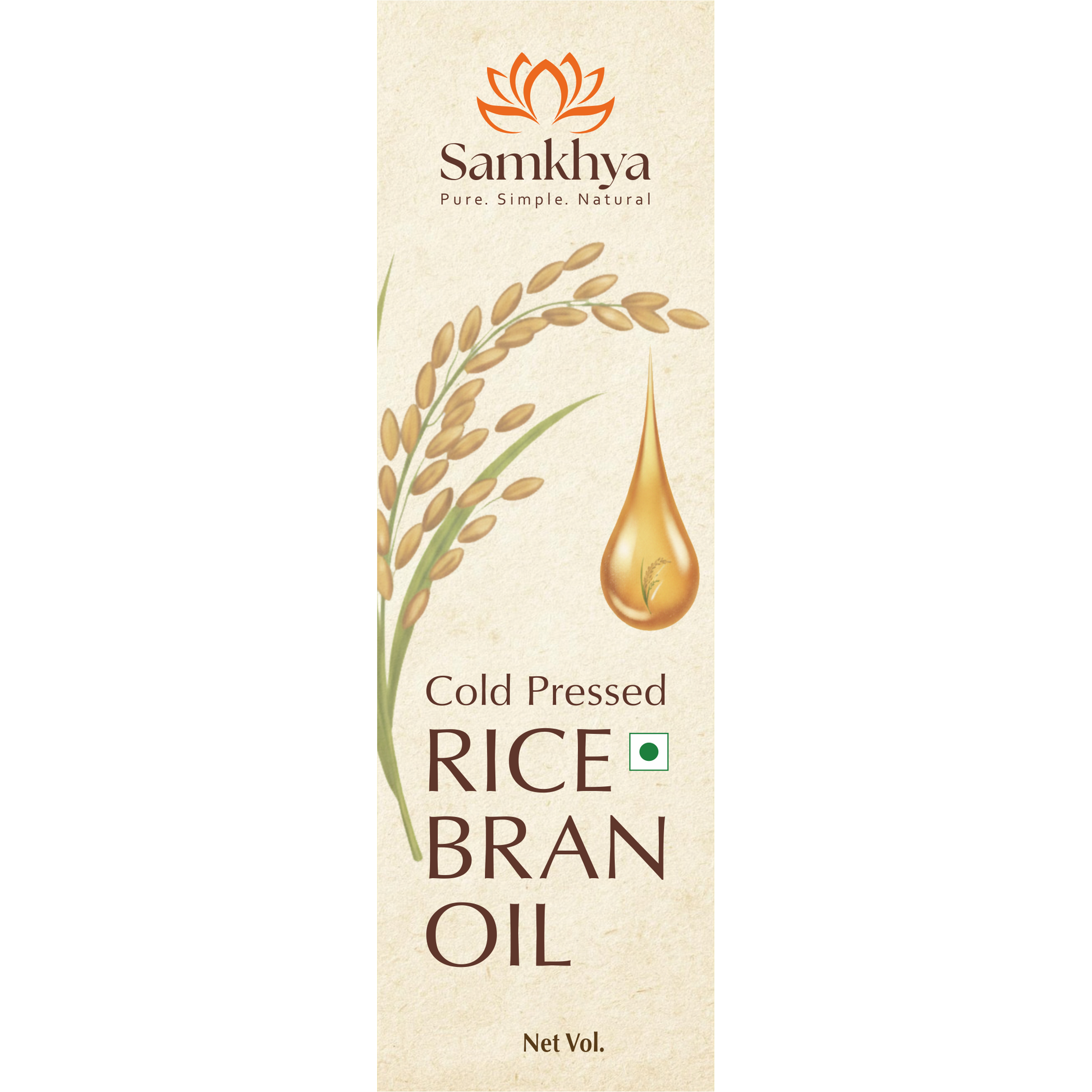  Cold-Pressed Rice Bran Oil