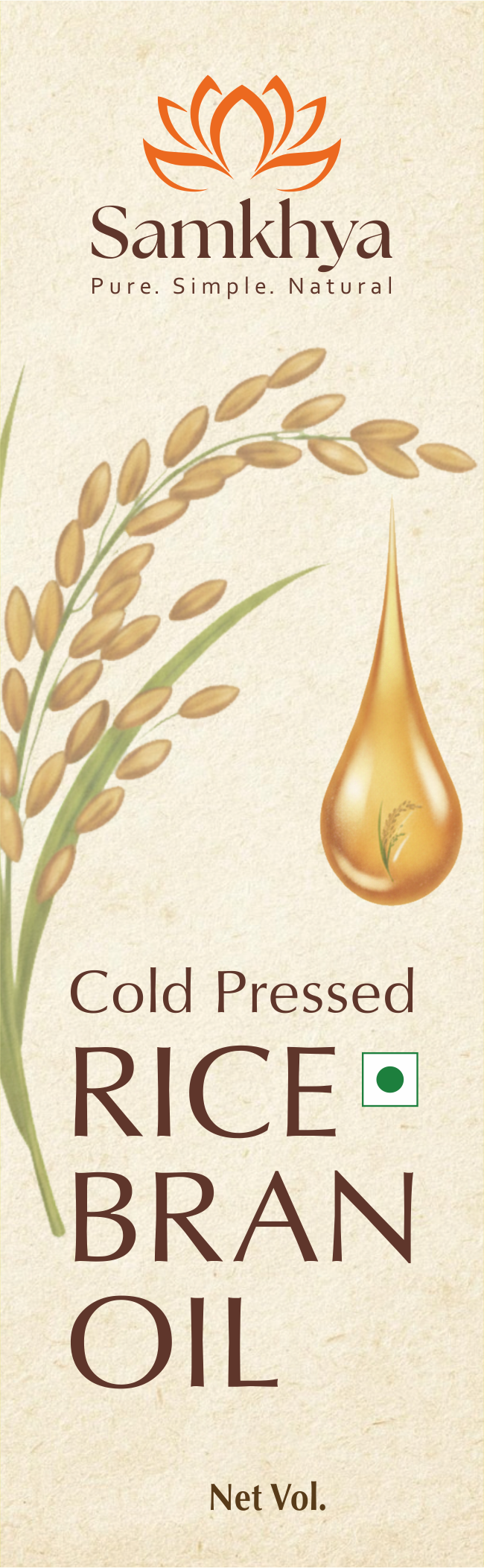  Cold-Pressed Rice Bran Oil
