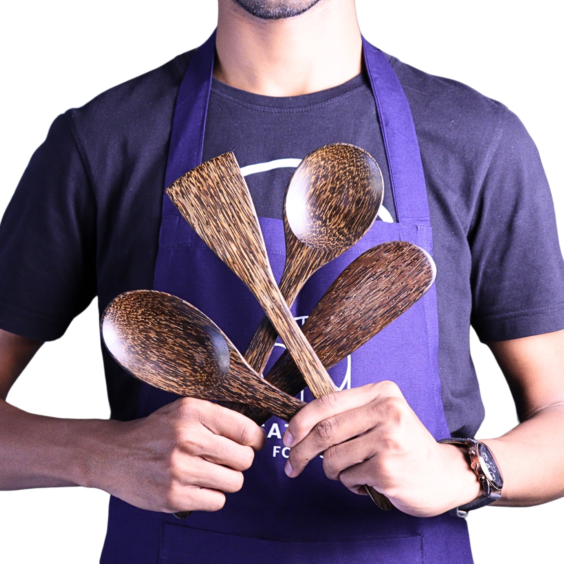Sattvic Foods Spatula | Palm Wood