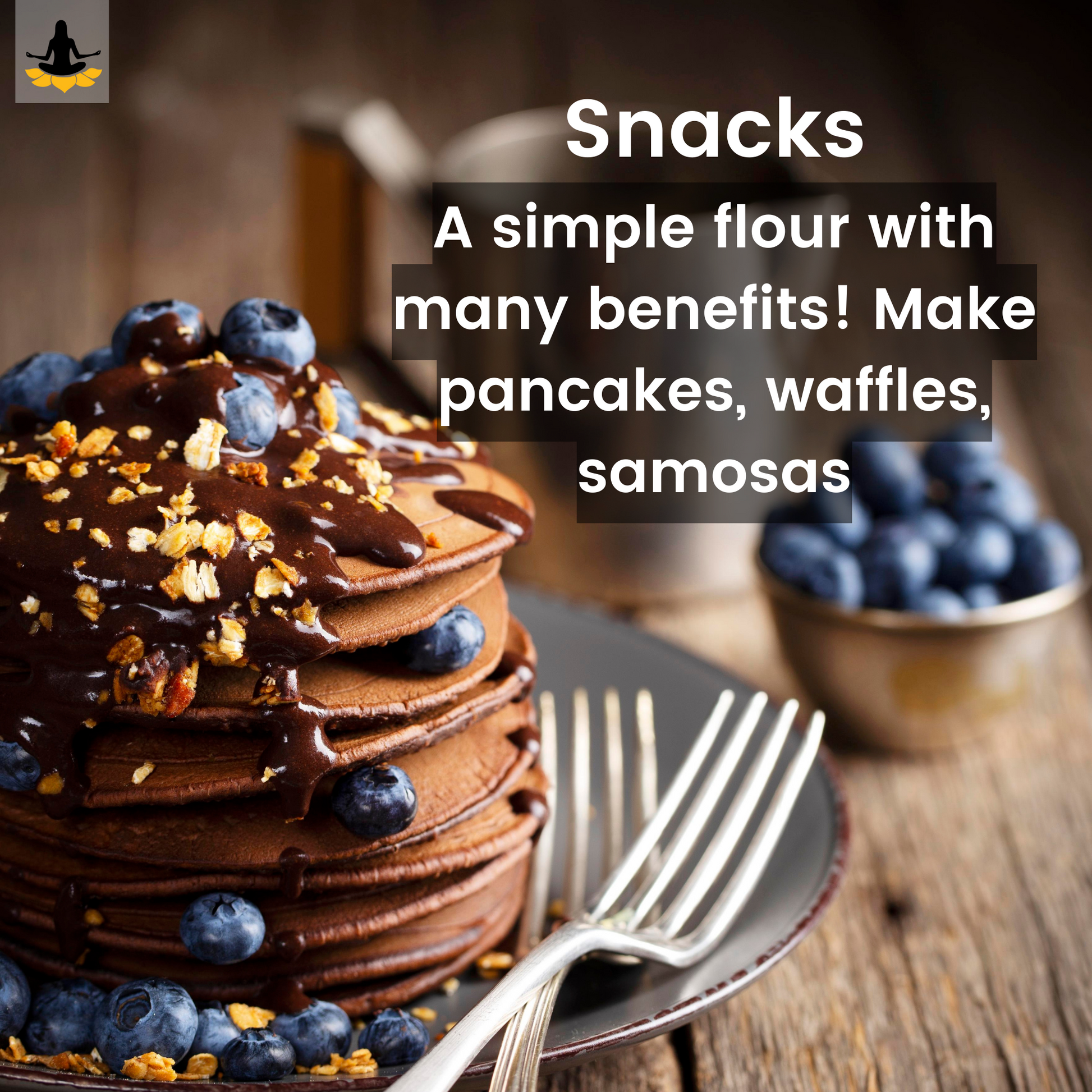 Black Wheat Flour (Certified Organic) Sattvic Foods