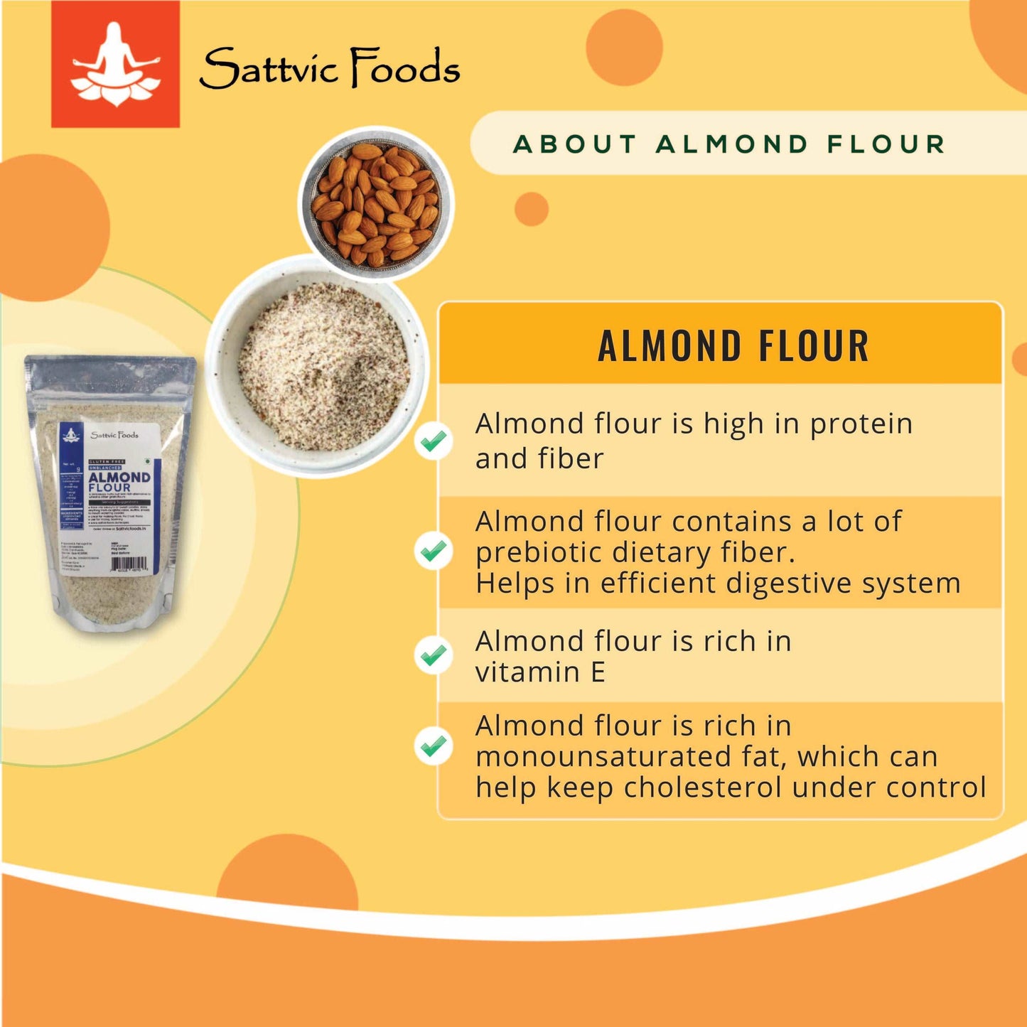 Unblanched Almond Flour- About