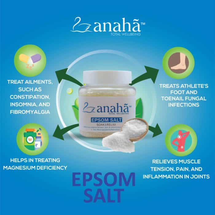 Epsom Salt (Bath and Foot Spa) Anaha
