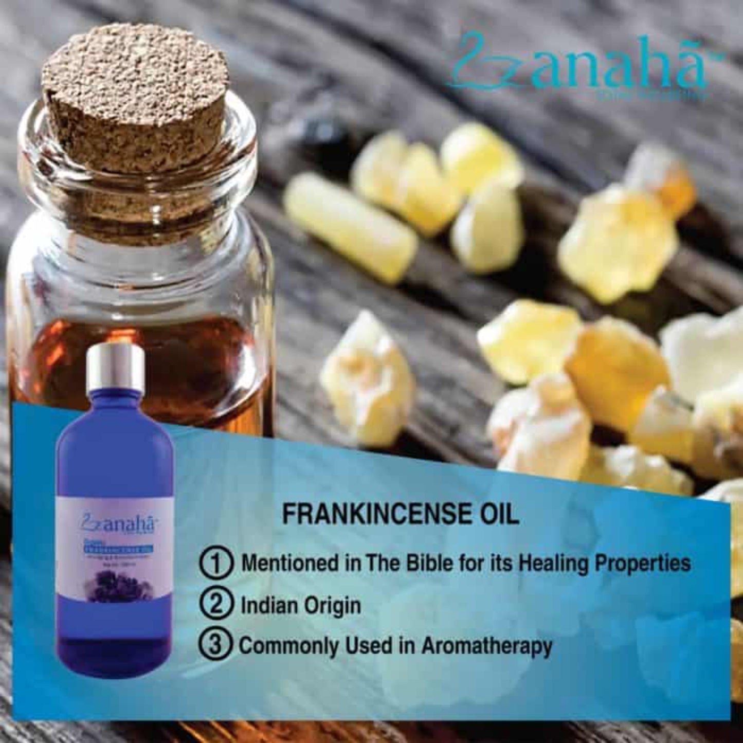 Frankincense Pure Essential Oil Anaha