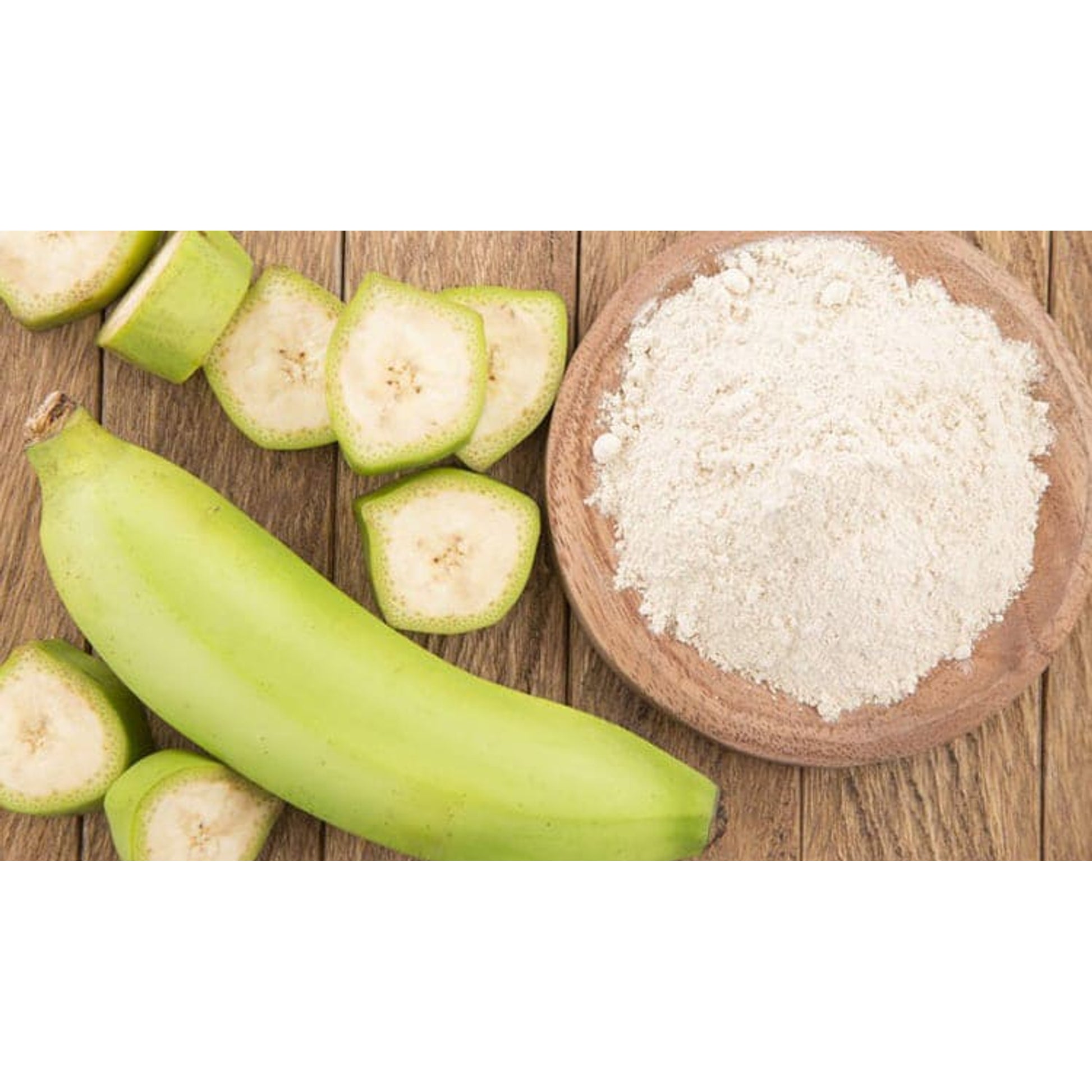 Raw Banana Flour (Raw, All Natural & Gluten-Free) Sattvic Foods