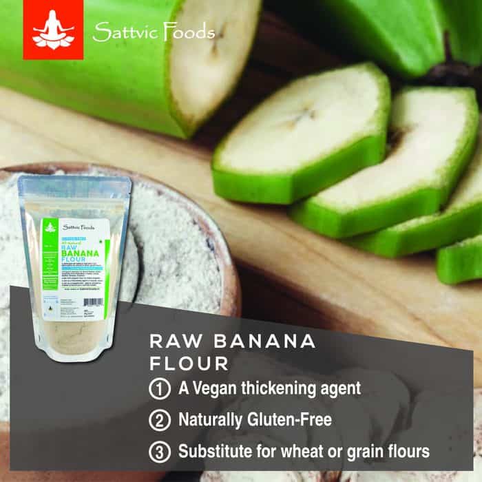 Raw Banana Flour (Raw, All Natural & Gluten-Free)