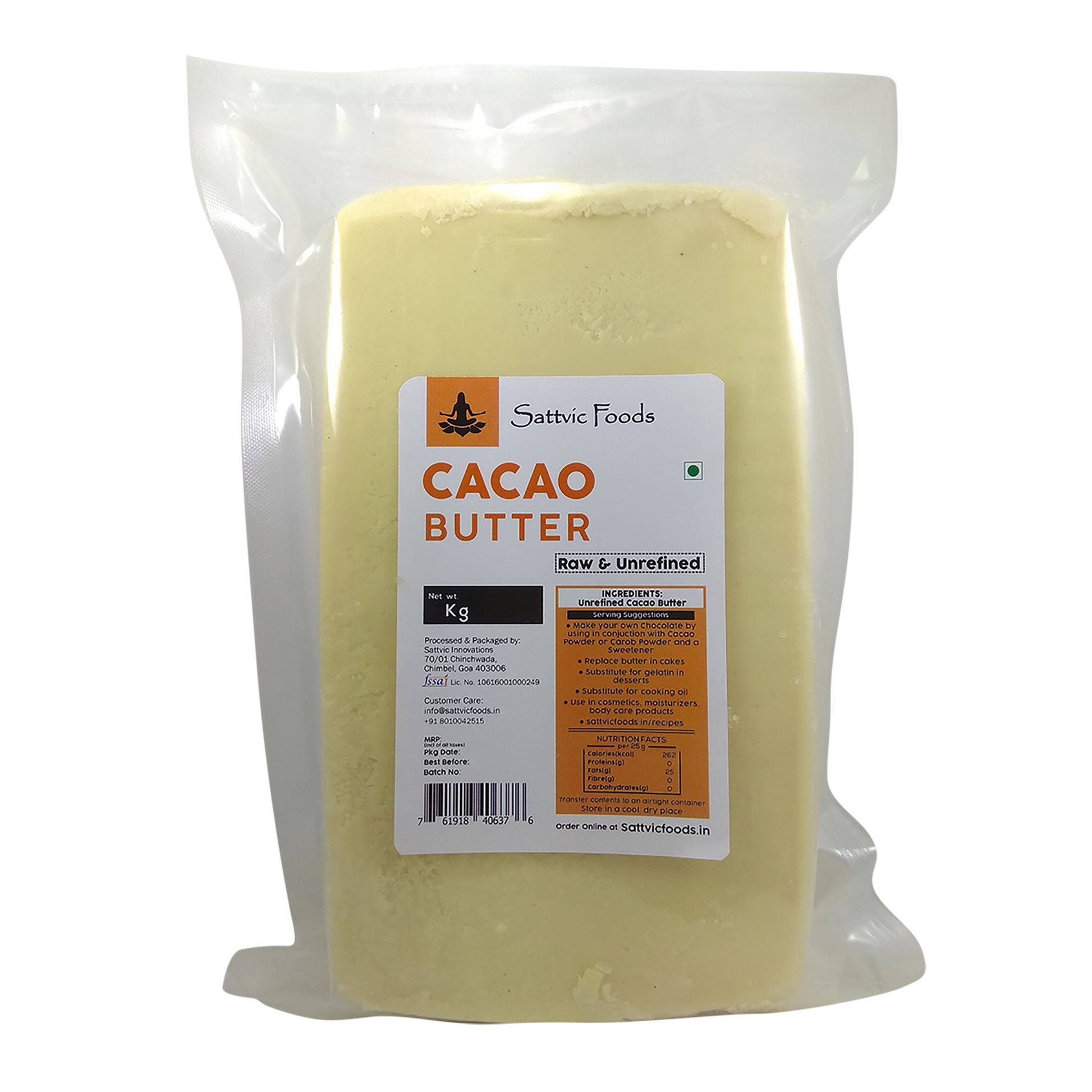 Prime Pressed Cacao Butter