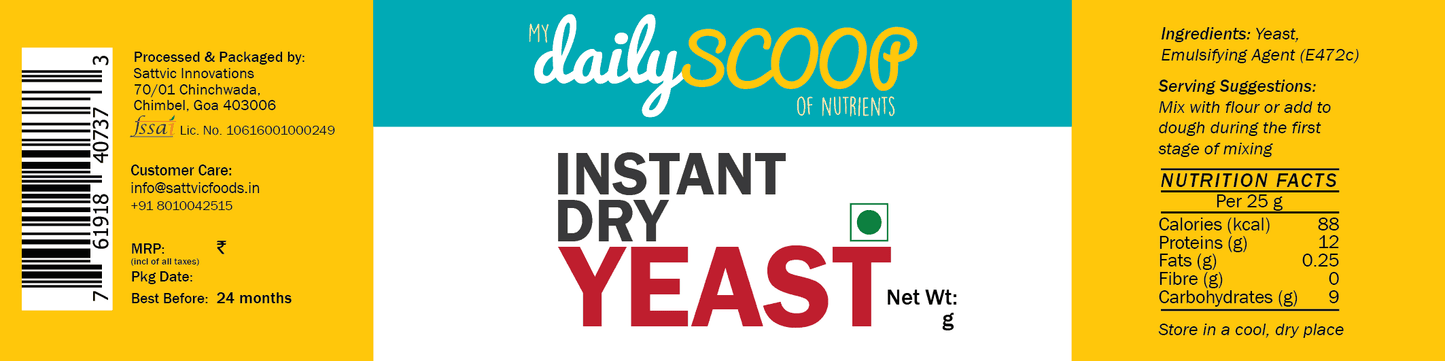 Daily Scoop Instant Dry Yeast