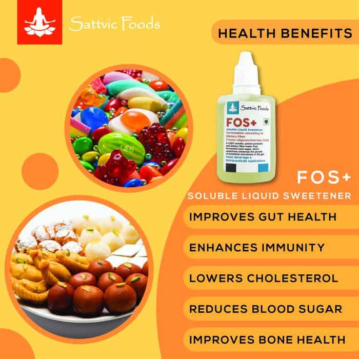 FOS Plus (Soluble Liquid Sweetener) - Health Benefits