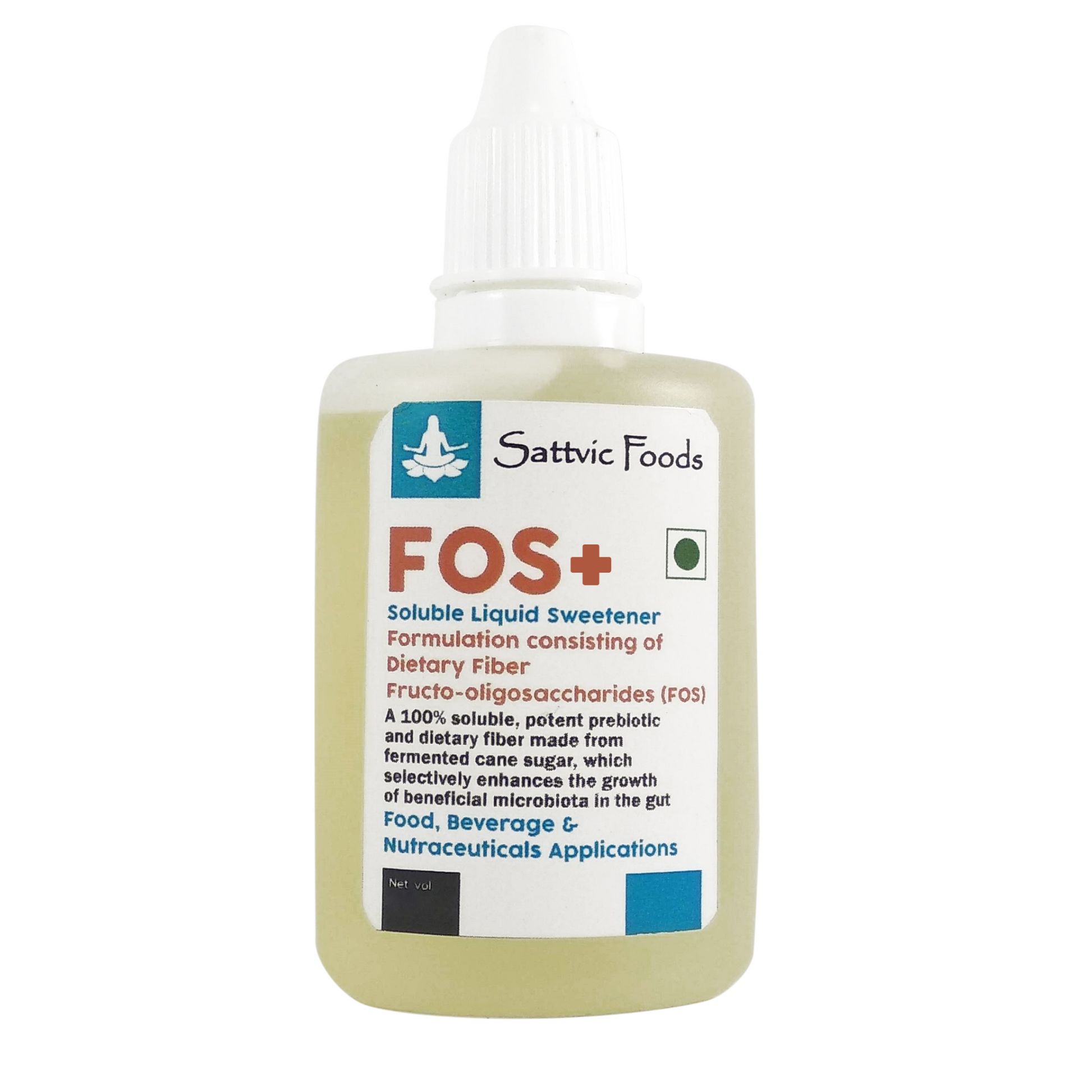 Products FOS Plus (Soluble Liquid Sweetener) - Sattvic Foods