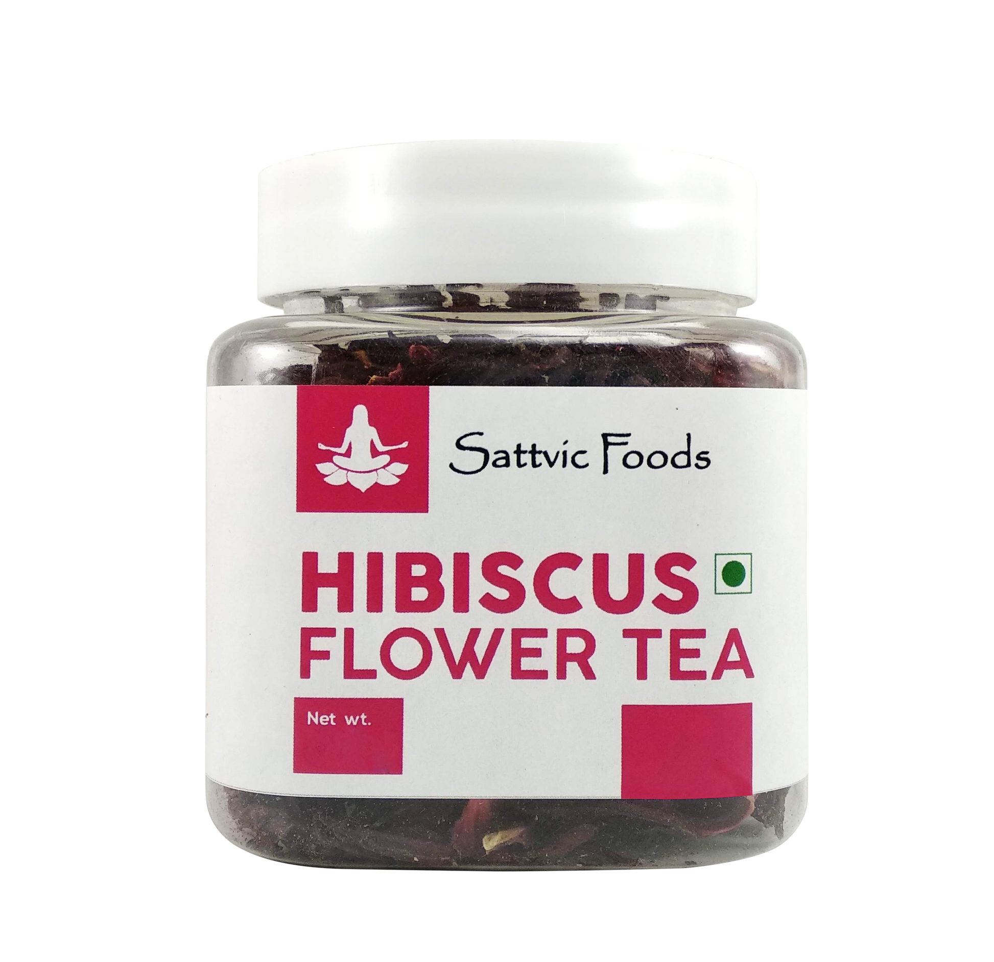 Hibiscus Herbal Tea - 30g - Sattvic Foods