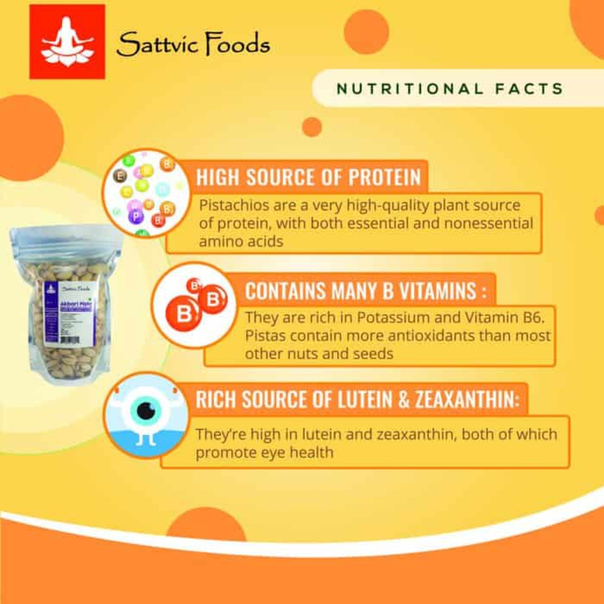Akbari Pistas (Lightly Salted) Jumbo size Roasted Pistachios-Nutritional Facts