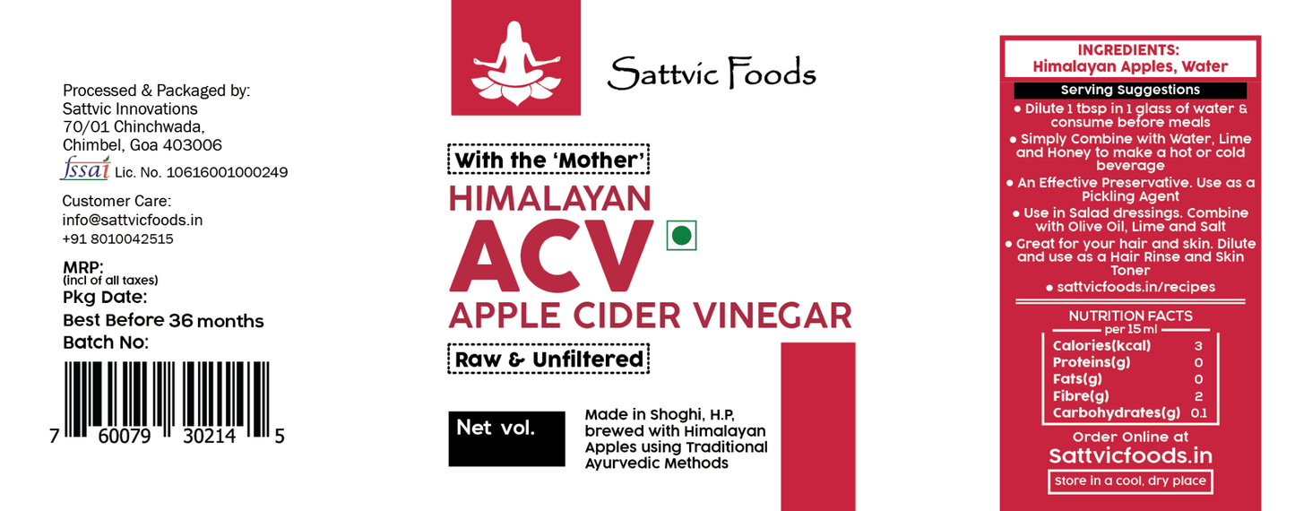 Apple Cider Vinegar-Label