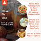 Apple Cider Vinegar-How to Use