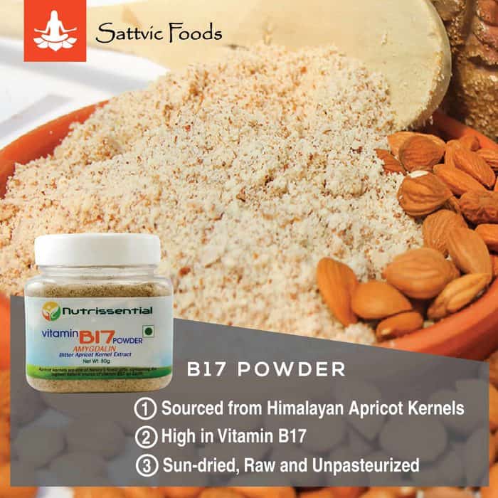 Vitamin B17 powder Sattvic Foods