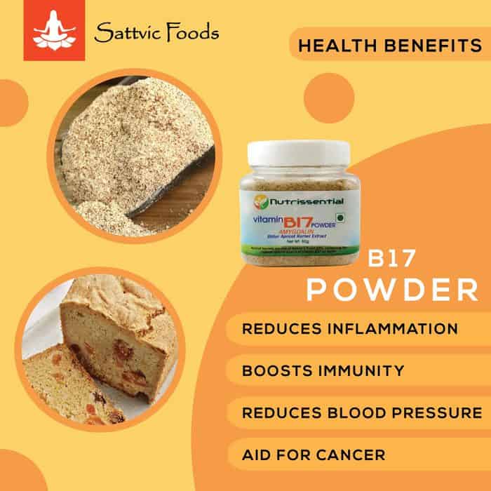 Vitamin B17 powder Sattvic Foods