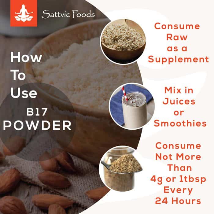 Vitamin B17 powder Sattvic Foods